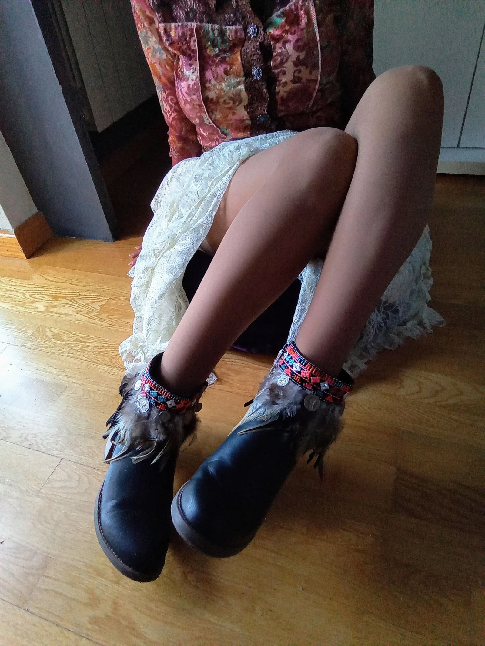 Boho-style ankle boots – photo 5
